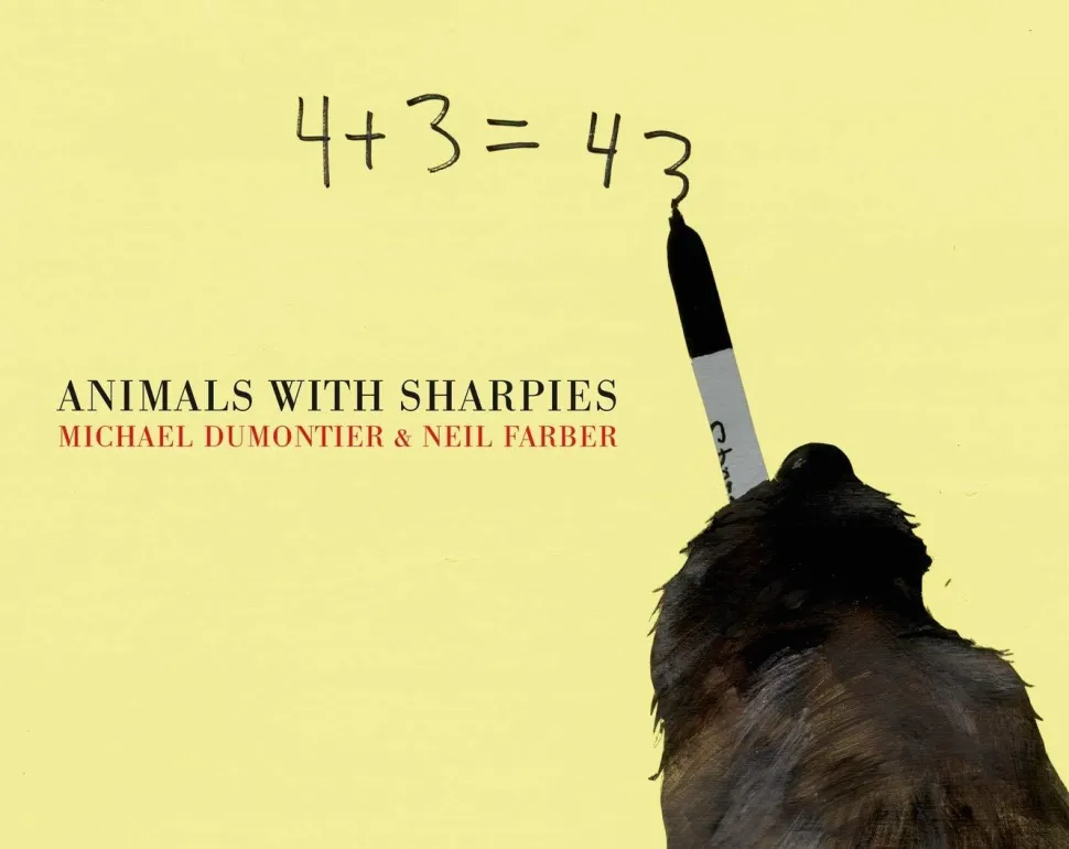 Animals with Sharpies by Michael Dumontier Hardcover Book