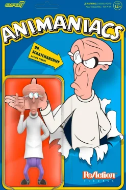 Animaniacs - Dr. Scratchansniff ReAction 3.75” Action Figure