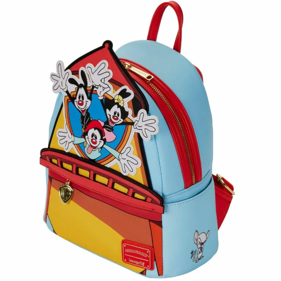 Animaniacs - WB Tower 10” Faux Leather Mini Backpack
