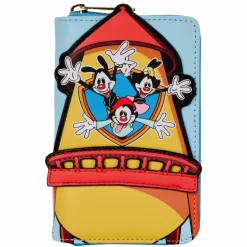 Animaniacs - WB Tower 4” Faux Leather Zip-Around Wallet