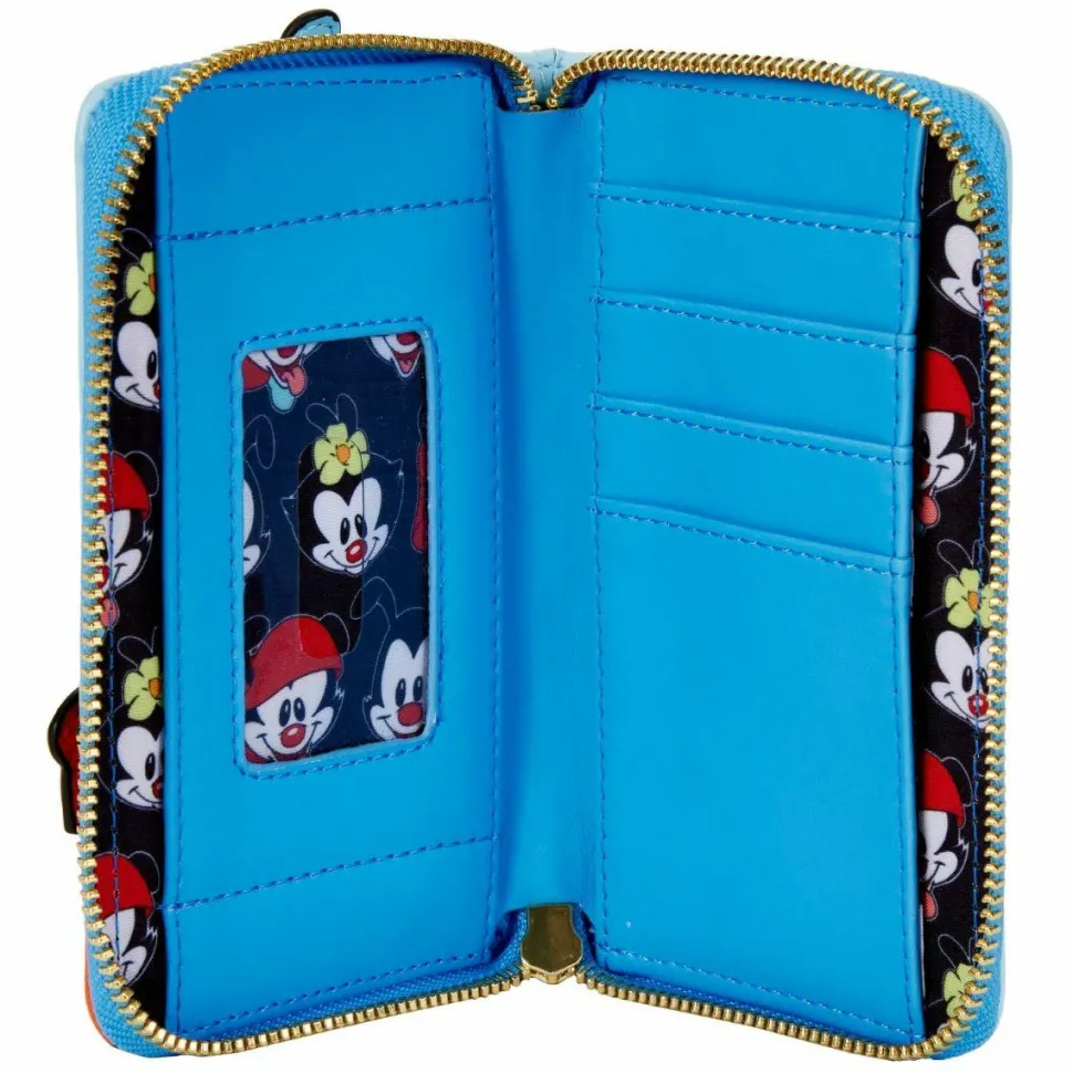 Animaniacs - WB Tower 4” Faux Leather Zip-Around Wallet