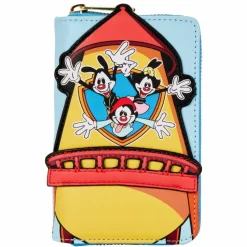 Animaniacs - WB Tower 4” Faux Leather Zip-Around Wallet
