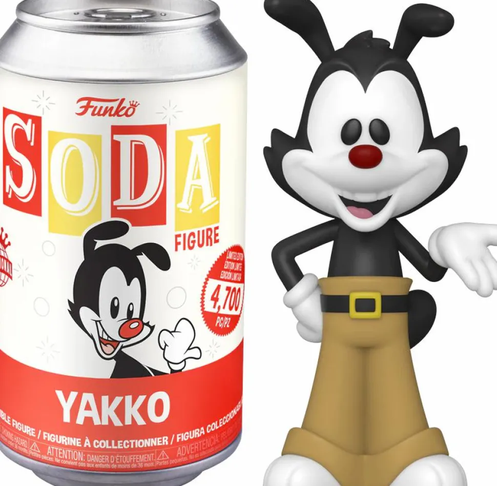 Animaniacs - Yakko Vinyl SODA Figure in Collector Can (International Edition)