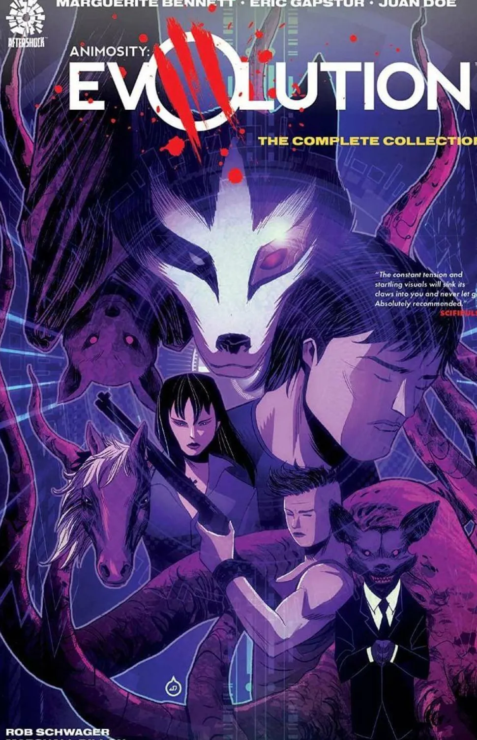 Animosity: Evolution - The Complete Series by Marguerite Bennett Hardcover Book