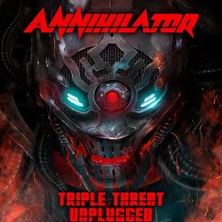 Annihilator - Triple Threat Unplugged LP Vinyl Record (2020 Record Store Day Exclusive Picture Disc)