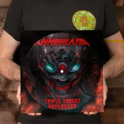 Annihilator - Triple Threat Unplugged LP Vinyl Record (2020 Record Store Day Exclusive Picture Disc)