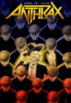 Anthrax - Among the Living Trade Paperback Book