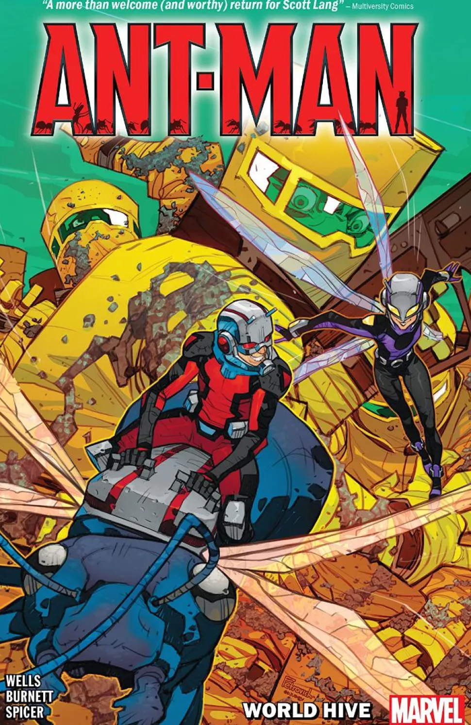 Ant-Man - World Hive Trade Paperback Book