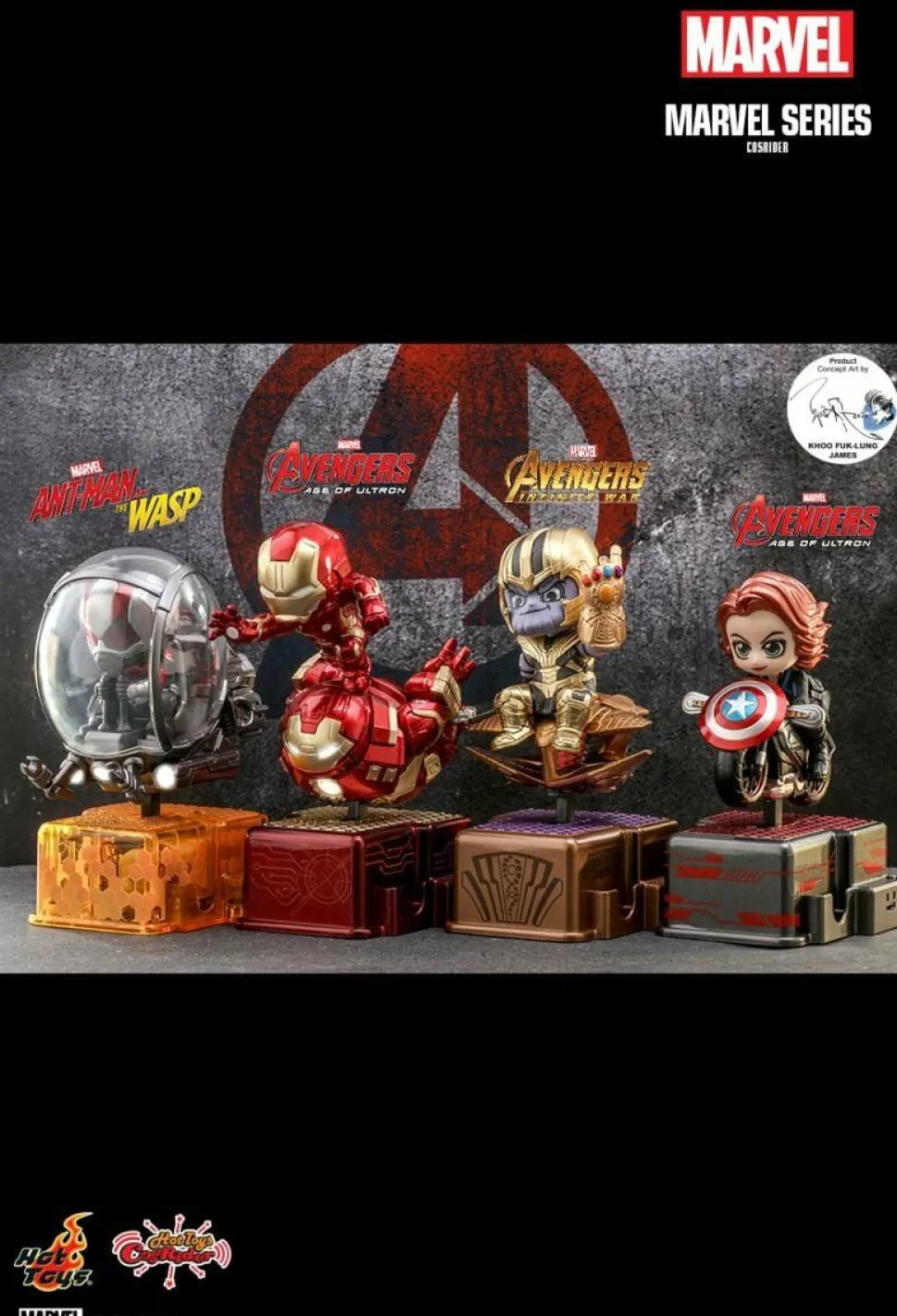 Ant-Man and the Wasp - Ant-Man CosRider Hot Toys Figure