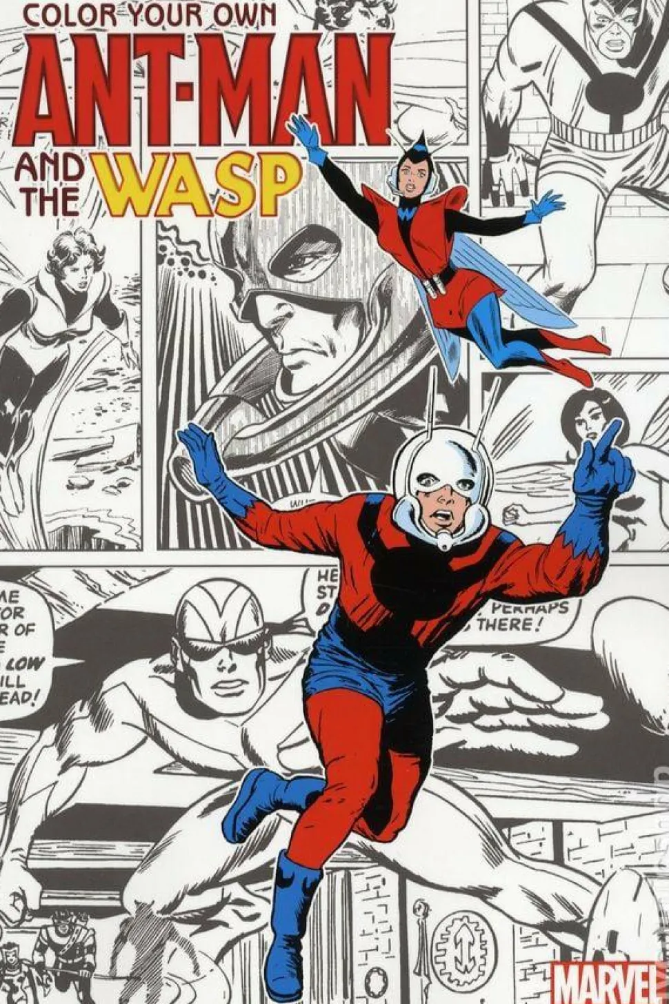 Ant-Man and the Wasp - Colour Your Own Ant-Man and the Wasp Paperback