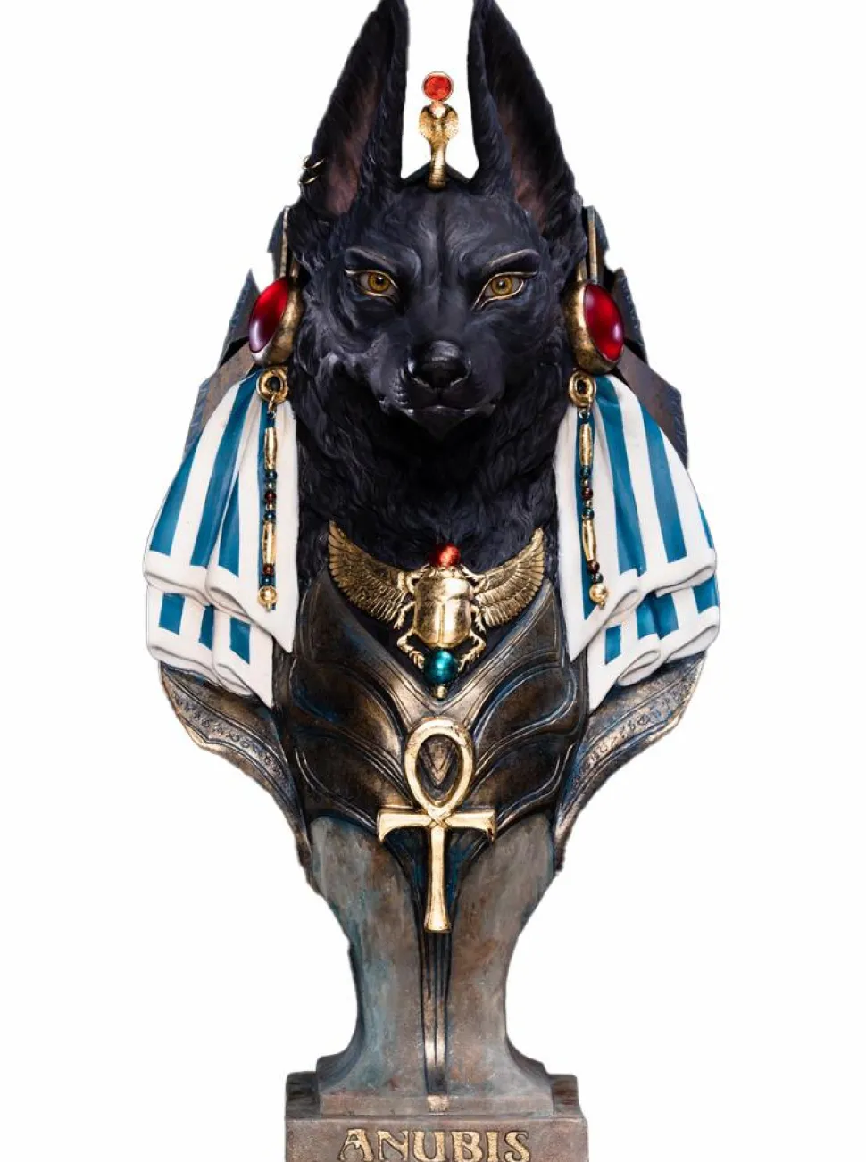 Anubis - 1:1 Scale Life Size Bust