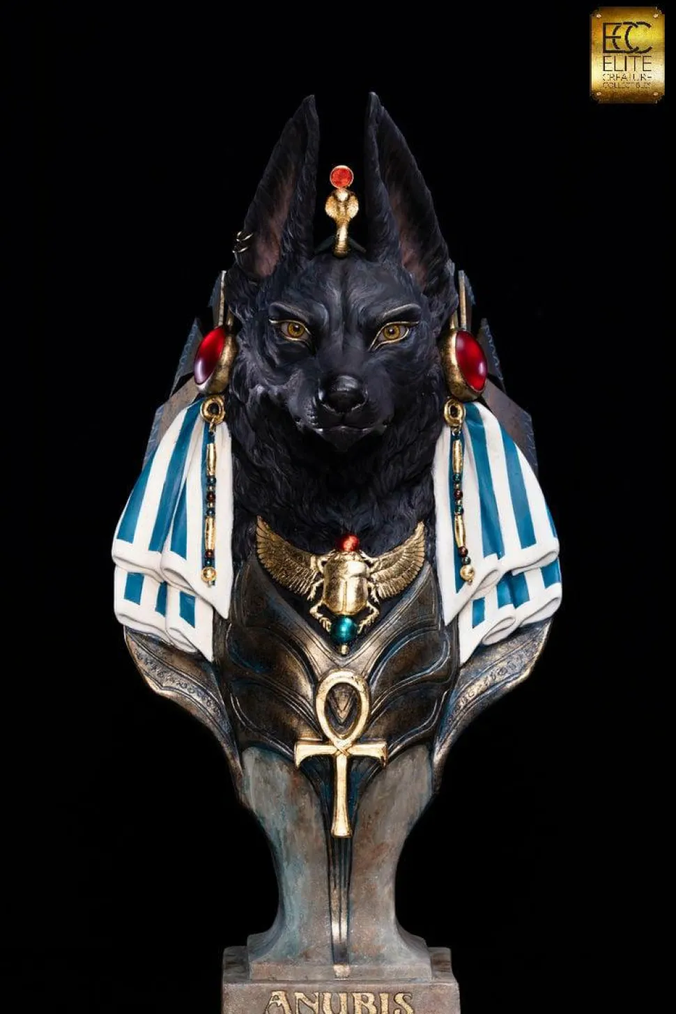Anubis - 1:1 Scale Life Size Bust