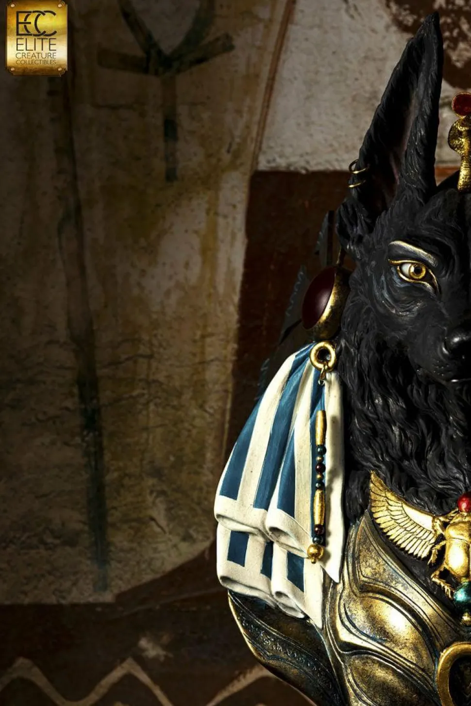 Anubis - 1:1 Scale Life Size Bust