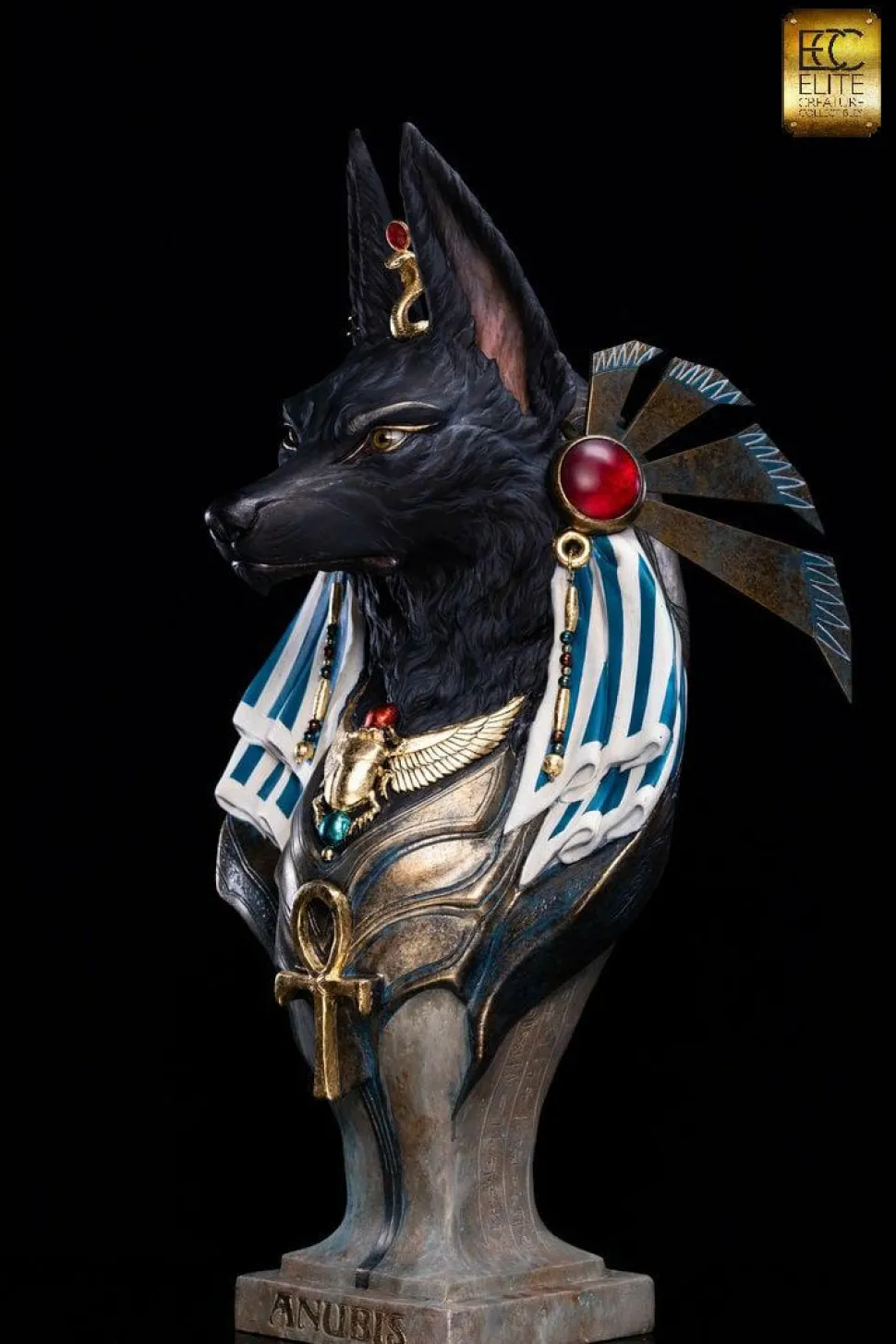 Anubis - 1:1 Scale Life Size Bust