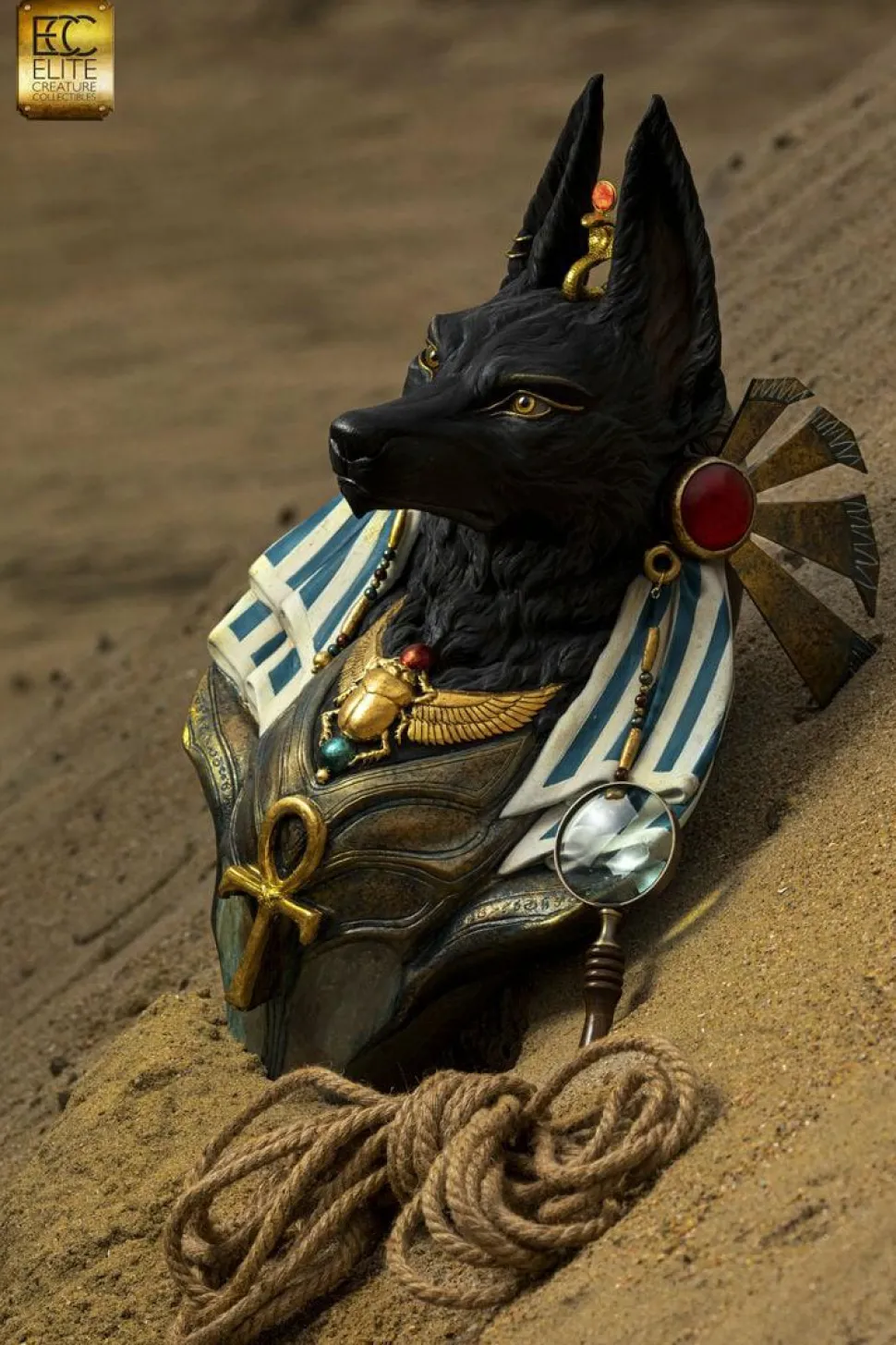 Anubis - 1:1 Scale Life Size Bust