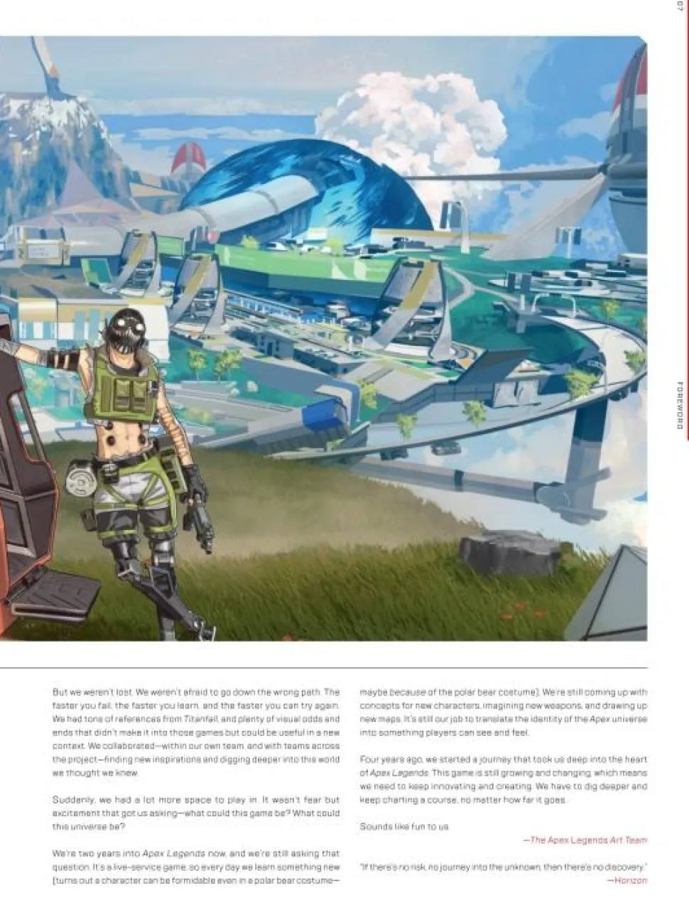 Apex Legends - The Art of Apex Legends Hardcover Book
