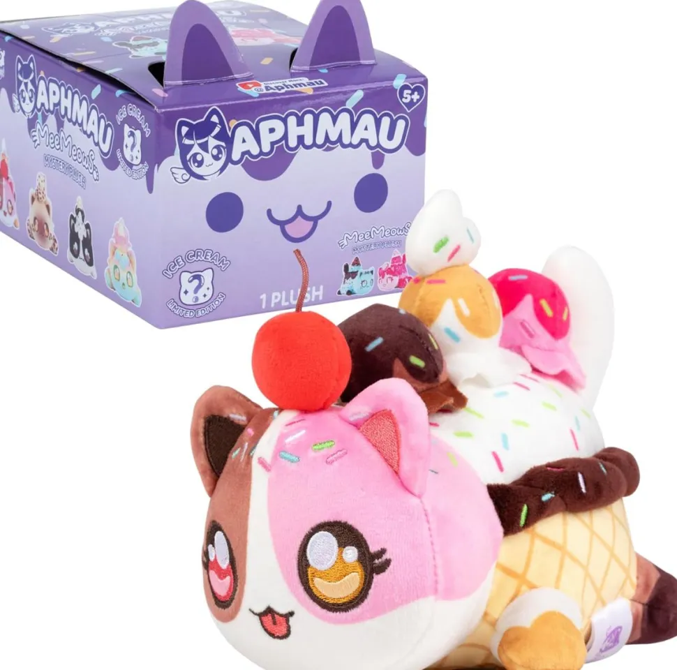 Aphmau - MeeMeows Mystery Plush Ice Cream Series Blind Box 6" Plush (Display of 9)