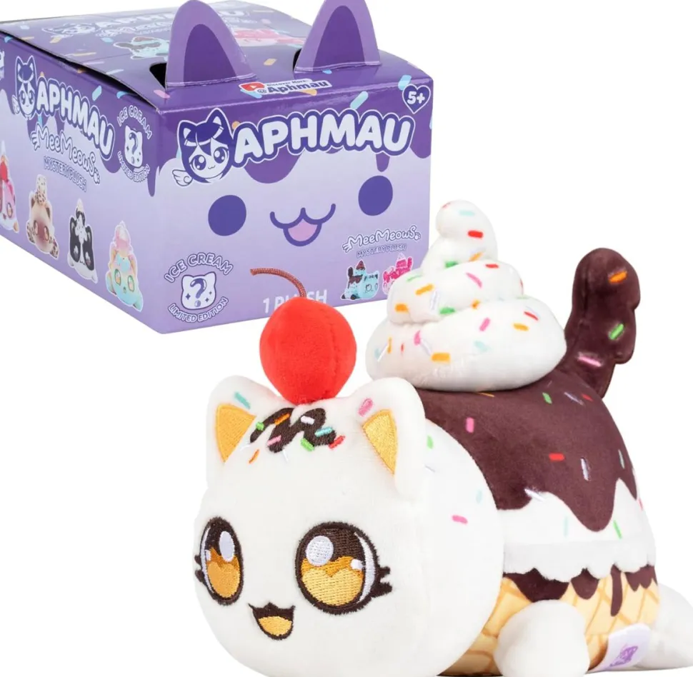 Aphmau - MeeMeows Mystery Plush Ice Cream Series Blind Box 6" Plush (Single Unit)