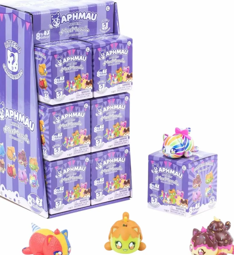 Aphmau - Mystery MeeMeows Surprise Figure Litter 6 Carnival Treats Blind Box Vinyl Figure (Display of 12)