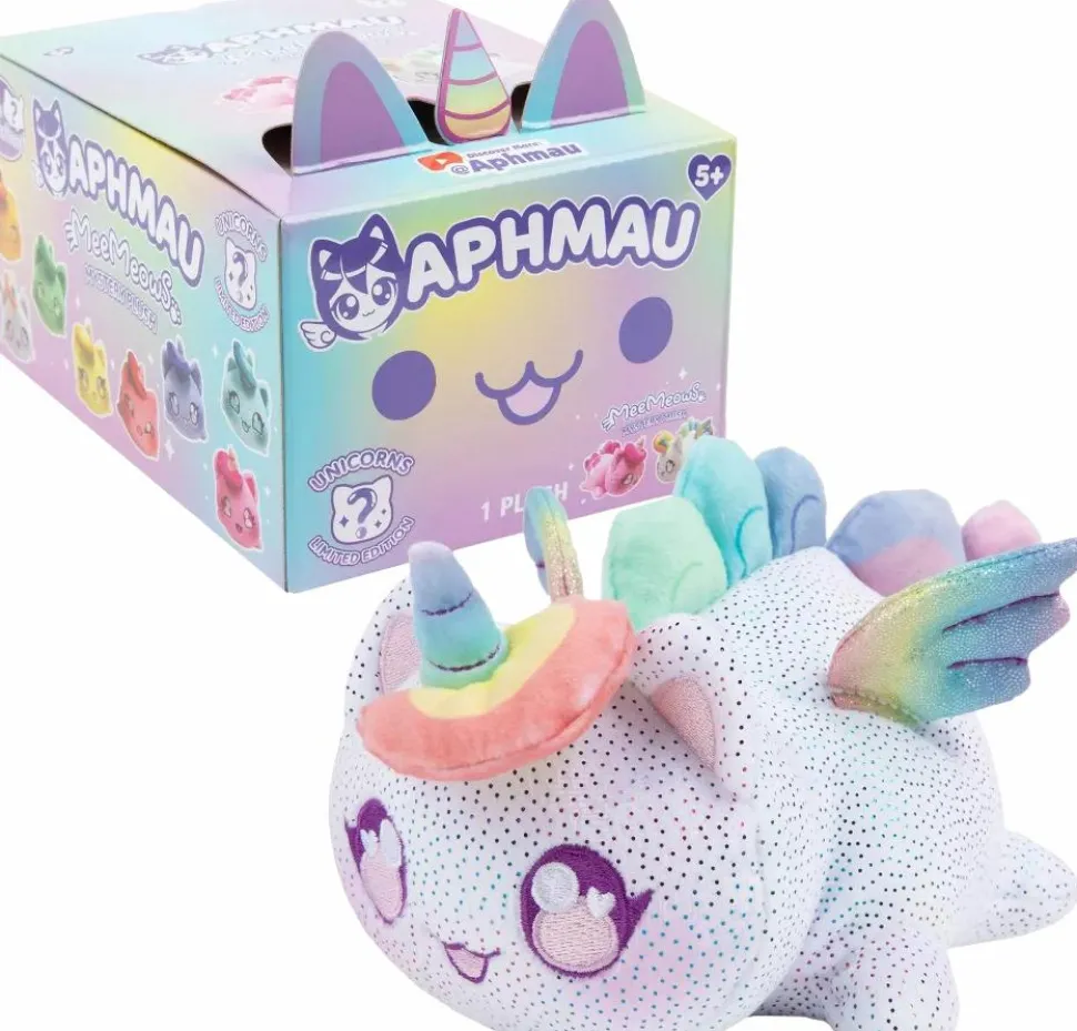 Aphmau - Mystery MeeMeows Unicorns Blind Box 6" Plush (Display of 9)