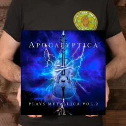 Apocalyptica - Plays Metallica, Vol. 2 2xLP Vinyl Record (Transparent Blue Coloured Vinyl)