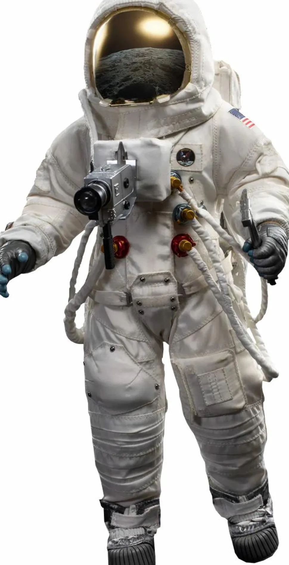 Apollo 11 - Neil Armstrong (First Moon Landing, Lunar Module Eagle X A7L Space Suit Version) 1/6th Scale Action Figure