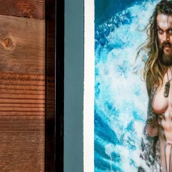 Aquaman (2018) - Permission to Come Aboard Fine Art Print by Olivia De Berardinis (Framed Art Print)