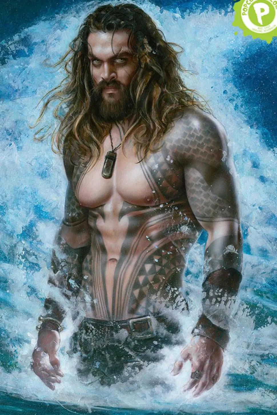 Aquaman (2018) - Permission to Come Aboard Premium Art Print by Olivia De Berardinis