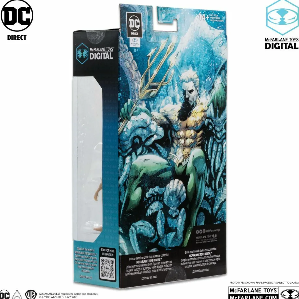 Aquaman - Aquaman (DC Classic) McFarlane Toys Digital 7" Scale Action Figure