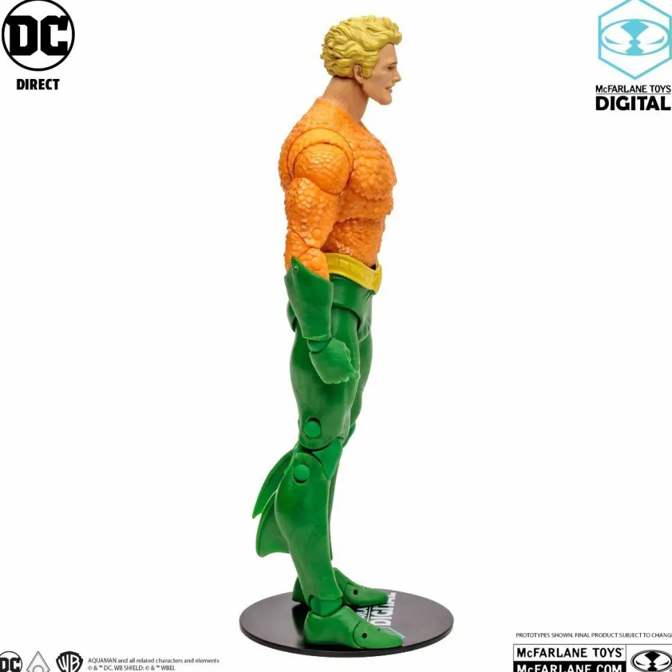 Aquaman - Aquaman (DC Classic) McFarlane Toys Digital 7" Scale Action Figure