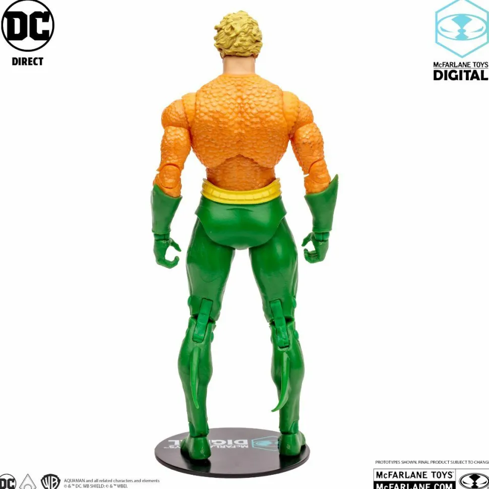 Aquaman - Aquaman (DC Classic) McFarlane Toys Digital 7" Scale Action Figure