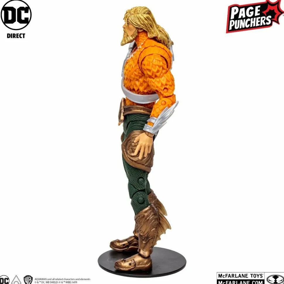 Aquaman - Aquaman Page Punchers 7” Scale Action Figure with Comic Book