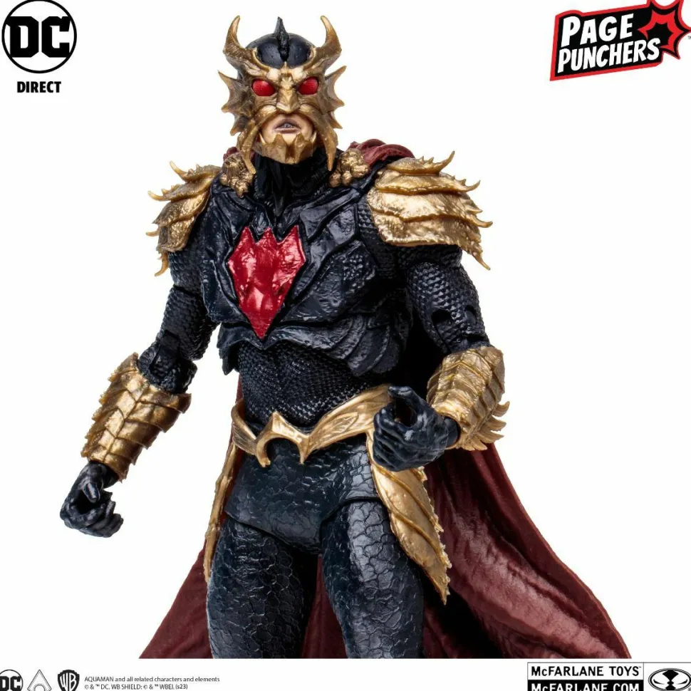 Aquaman - Ocean Master Page Punchers 7” Scale Action Figure with Comic Book
