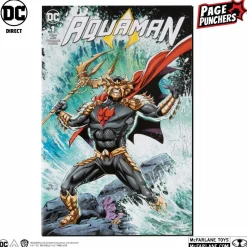Aquaman - Ocean Master Page Punchers 7” Scale Action Figure with Comic Book