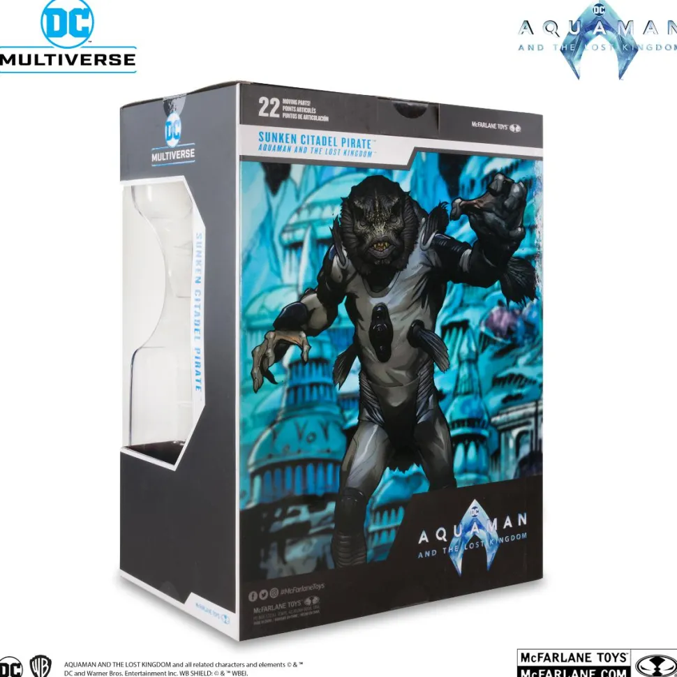Aquaman and the Lost Kingdom - Sunken Citadel Pirate DC Multiverse Megafig 7" Scale Action Figure