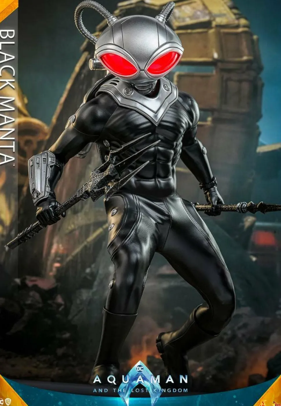 Aquaman and the Lost Kingdom - Black Manta 1/6th Scale Hot Toys Action Figure