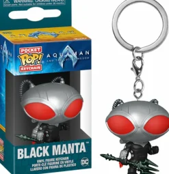 Aquaman and the Lost Kingdom - Black Manta with Trident Pocket Pop! Keychain