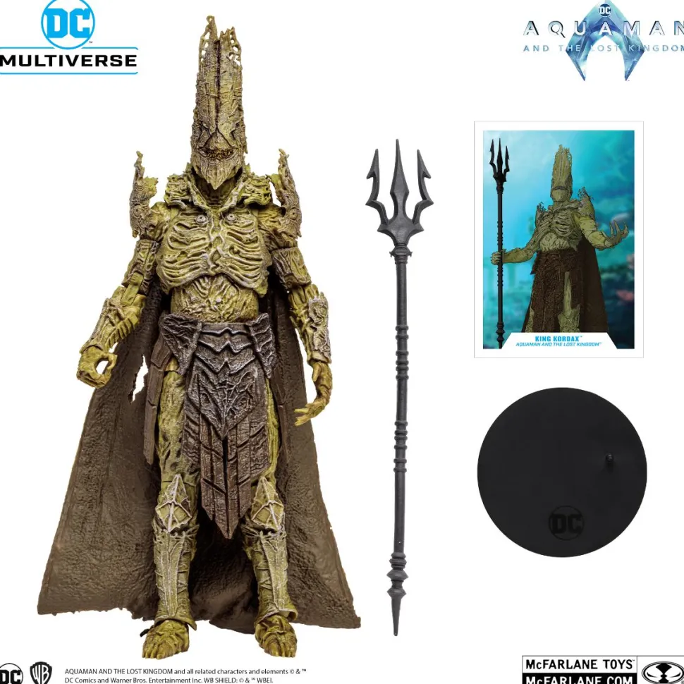 Aquaman and the Lost Kingdom - King Kordax DC Multiverse 7" Scale Action Figure