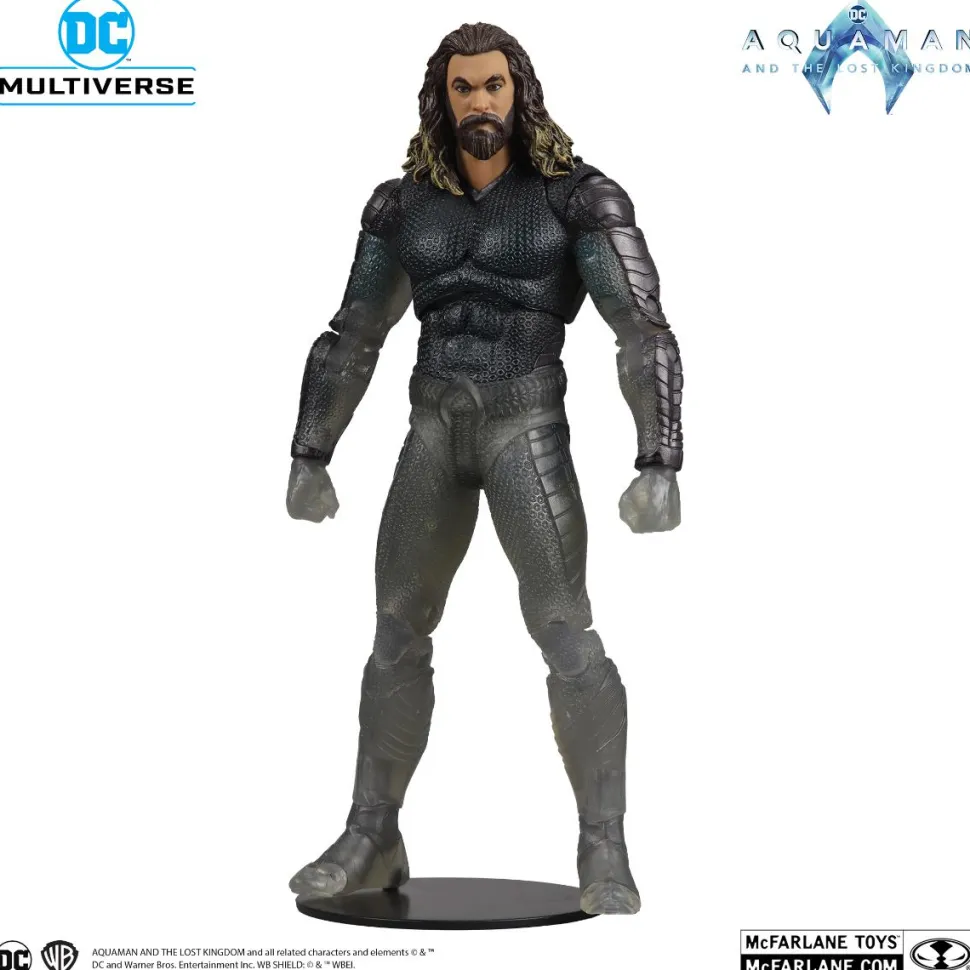 Aquaman and the Lost Kingdom - Aquaman with Stealth Suit & Topo DC Multiverse Gold Label 7" Scale Action Figure