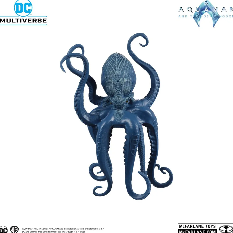 Aquaman and the Lost Kingdom - Aquaman with Stealth Suit & Topo DC Multiverse Gold Label 7" Scale Action Figure