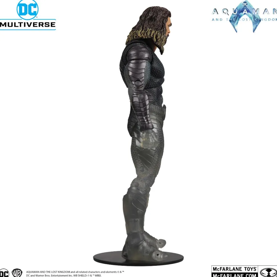 Aquaman and the Lost Kingdom - Aquaman with Stealth Suit & Topo DC Multiverse Gold Label 7" Scale Action Figure