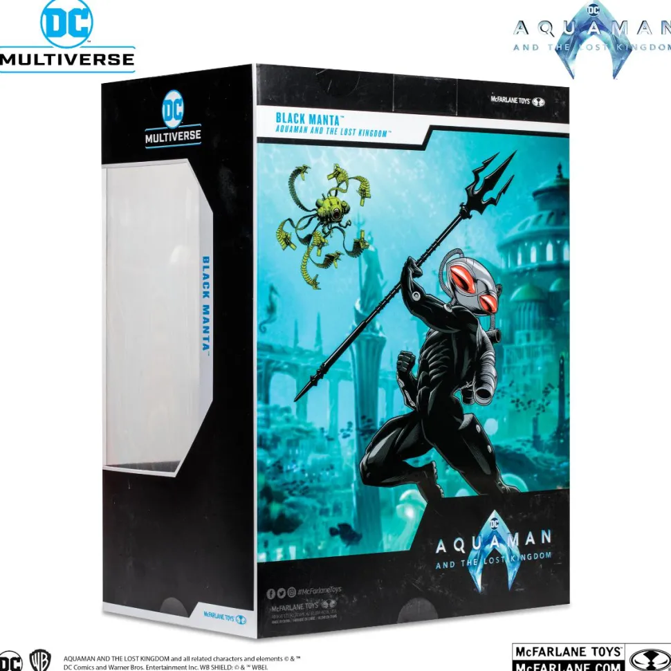 Aquaman and the Lost Kingdom - Black Manta DC Multiverse 12" PVC Statue