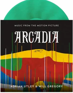 Arcadia - Music From The Motion Picture by Adrian Utley & Will Gregory LP Vinyl Record (Translucent Green Coloured Vinyl)
