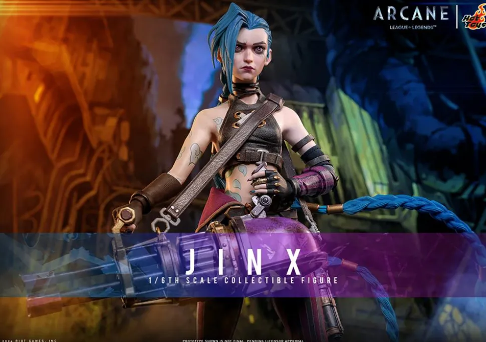 Arcane (2021): League of Legends - Jinx 1/6th Scale Hot Toys Action Figure