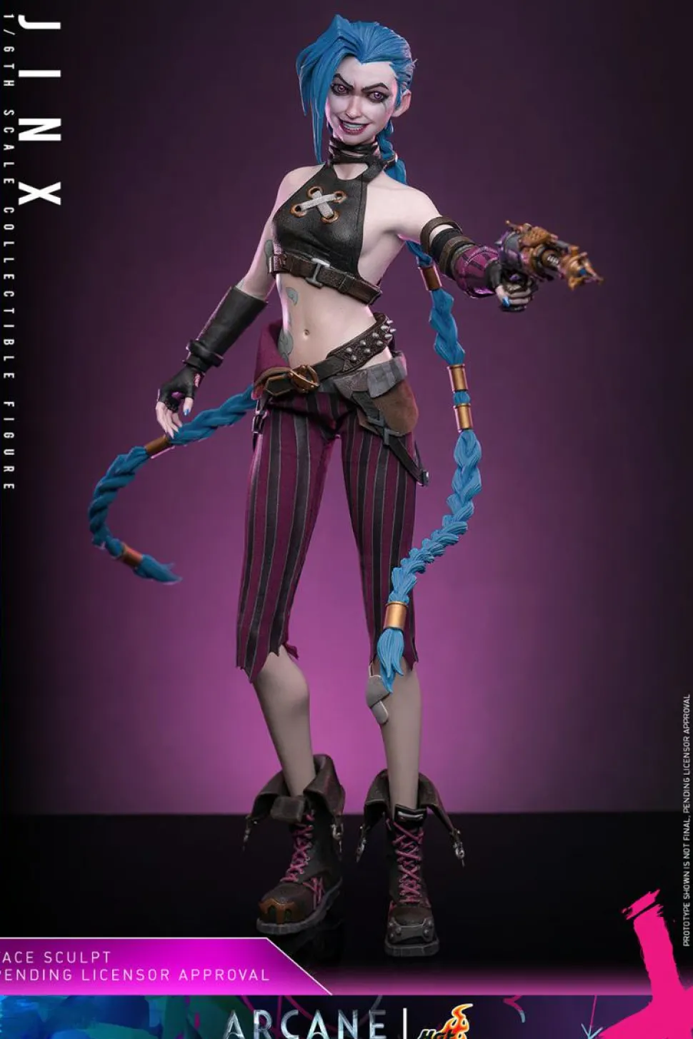 Arcane (2021): League of Legends - Jinx 1/6th Scale Hot Toys Action Figure