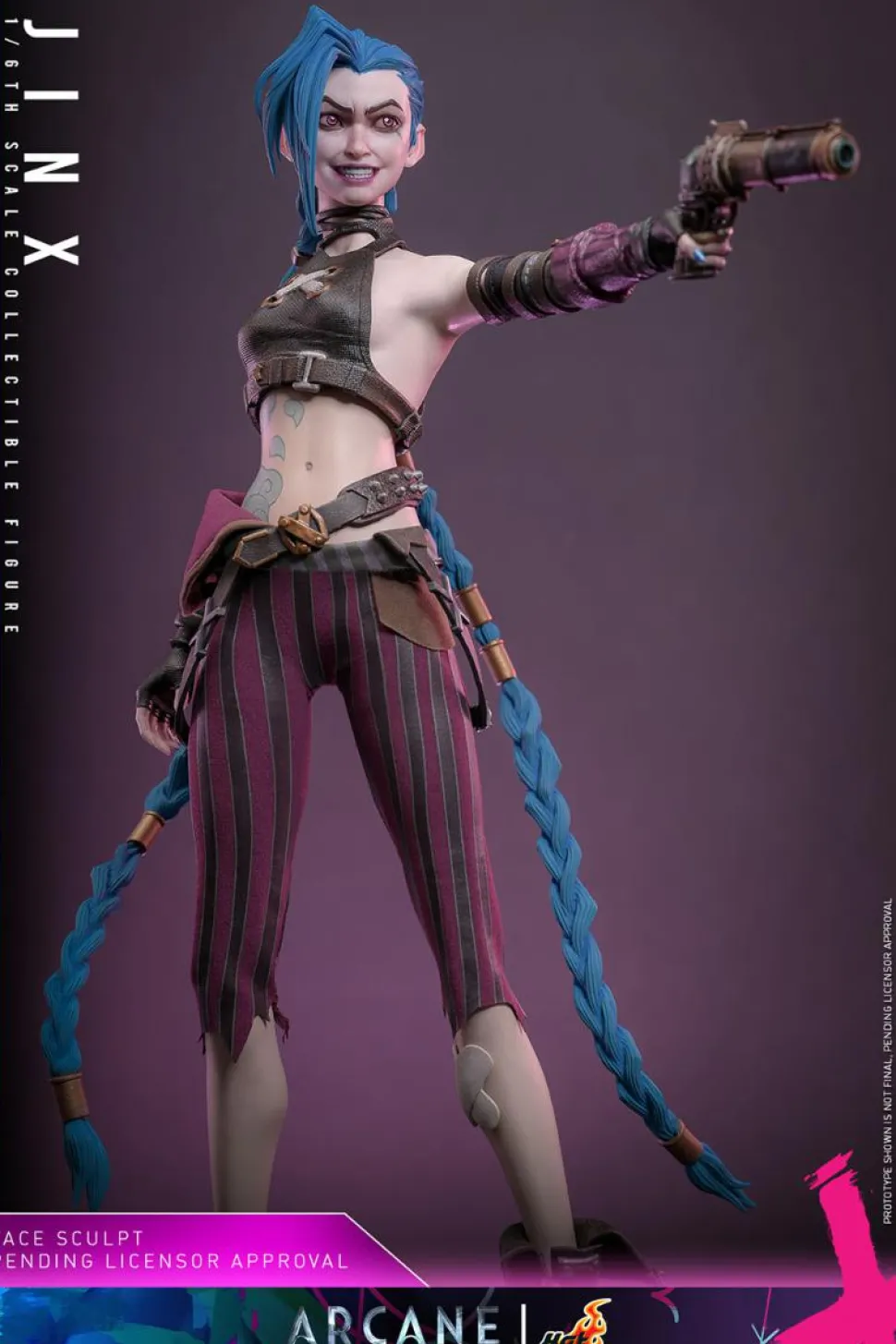 Arcane (2021): League of Legends - Jinx 1/6th Scale Hot Toys Action Figure