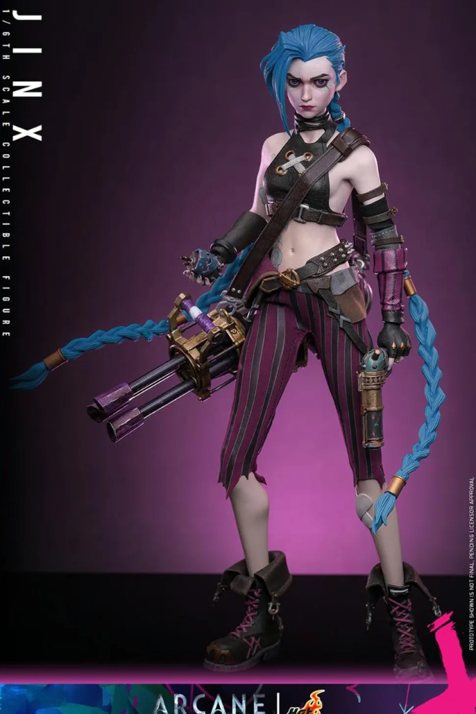 Arcane (2021): League of Legends - Jinx 1/6th Scale Hot Toys Action Figure