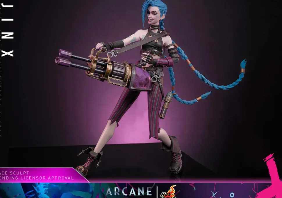 Arcane (2021): League of Legends - Jinx 1/6th Scale Hot Toys Action Figure