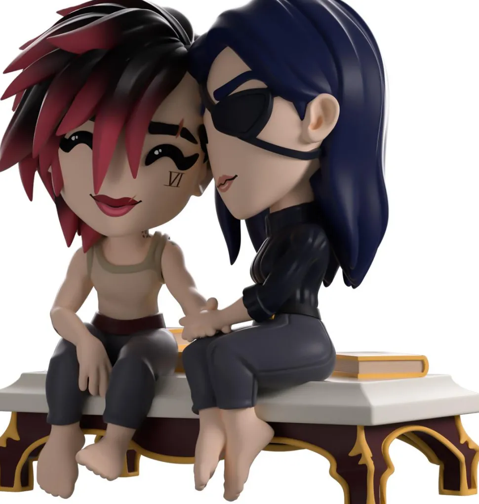 Arcane: League of Legends - Vi and Caitlyn 4.5" Vinyl Figure Diorama