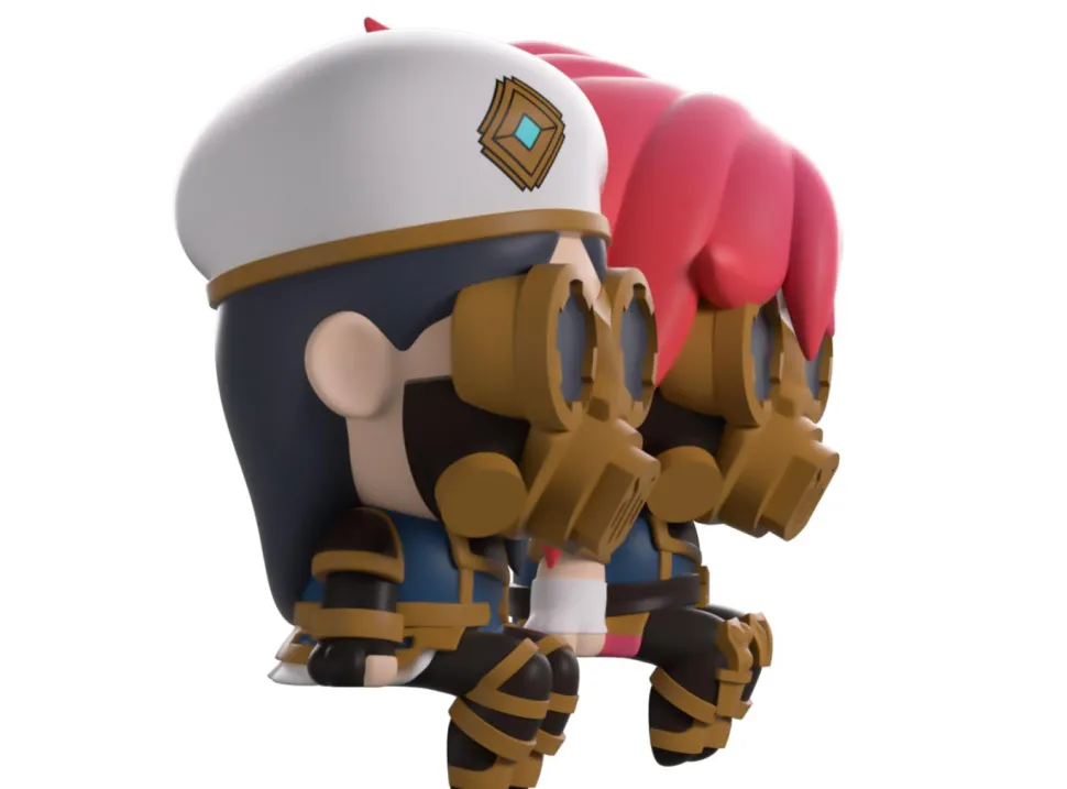 Arcane: League of Legends - Taskforce Caitlyn and Vi Monitor Buddiez 2.5" Vinyl Figure 2-Pack